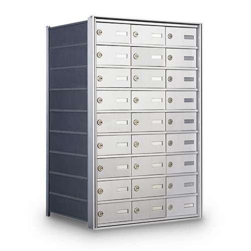 View Rear Loading 27-Door Horizontal Private Mailbox